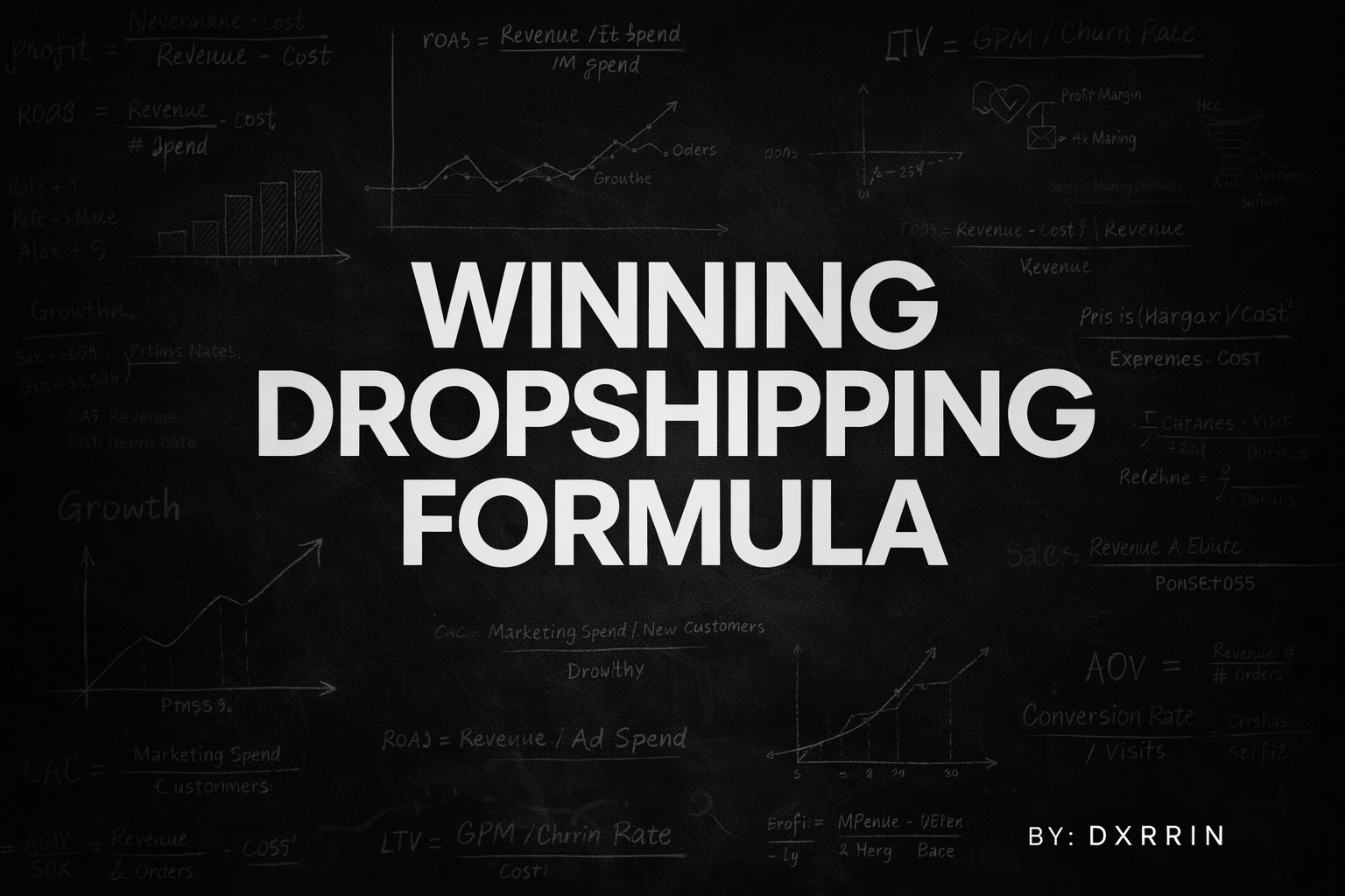 WINNING DROPSHIPPING FORMULA