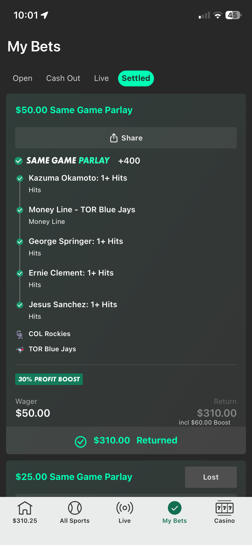MLB SLIPS