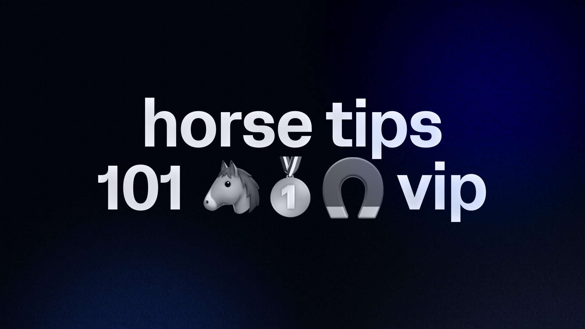 Horse tips 101 VIP 🐴🥇🧲