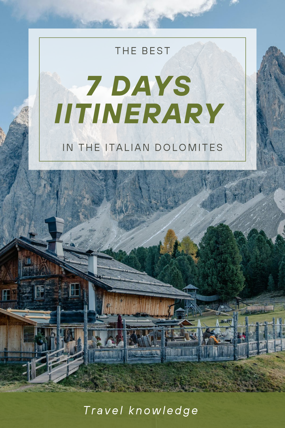 7-Day Dolomites Guide