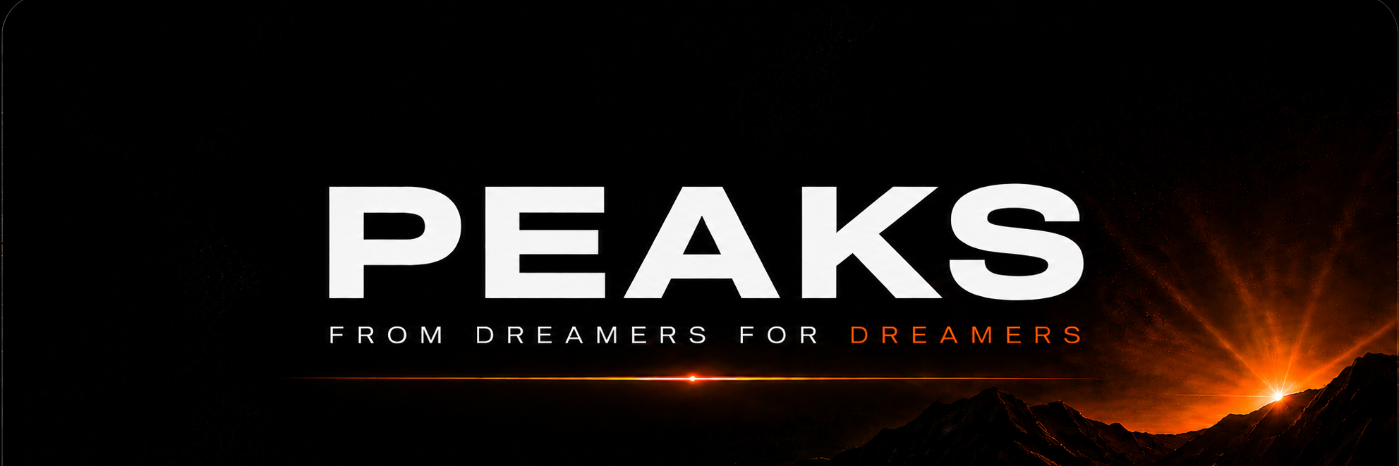 Peaks banner