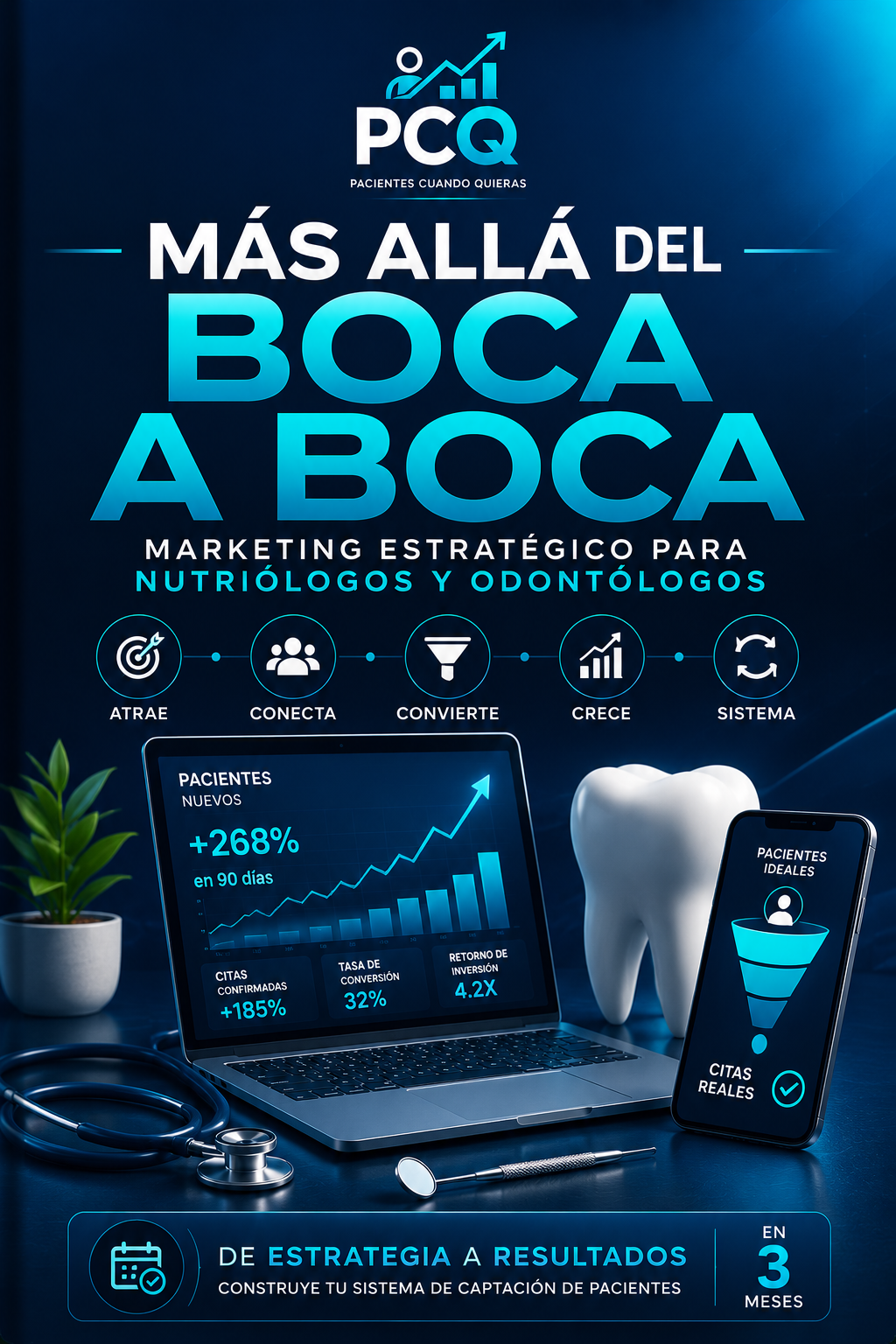 Más Allá del Boca a Boca, Marketing Estratégico para Nutriólogos y Odontólogos