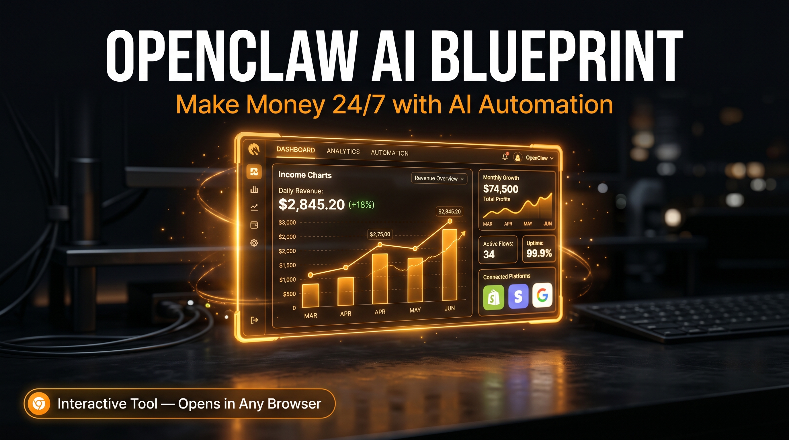 Make Money with OpenClaw AI — 24/7 Automation Blueprint