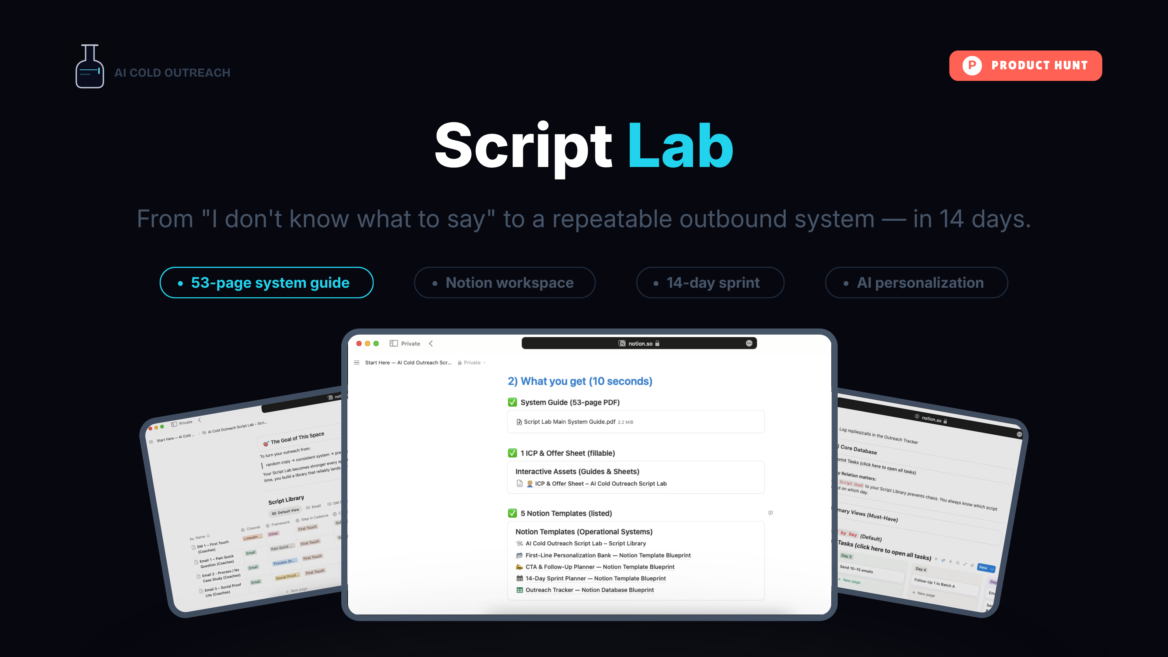 The AI Cold Outreach Script Lab
