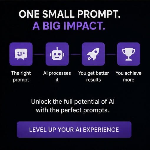 over 100+ different AI prompts