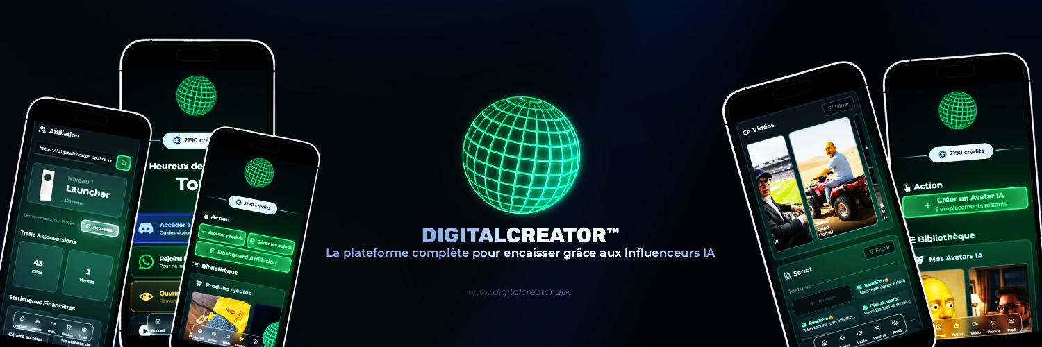 Accès à vie DigitalCreator