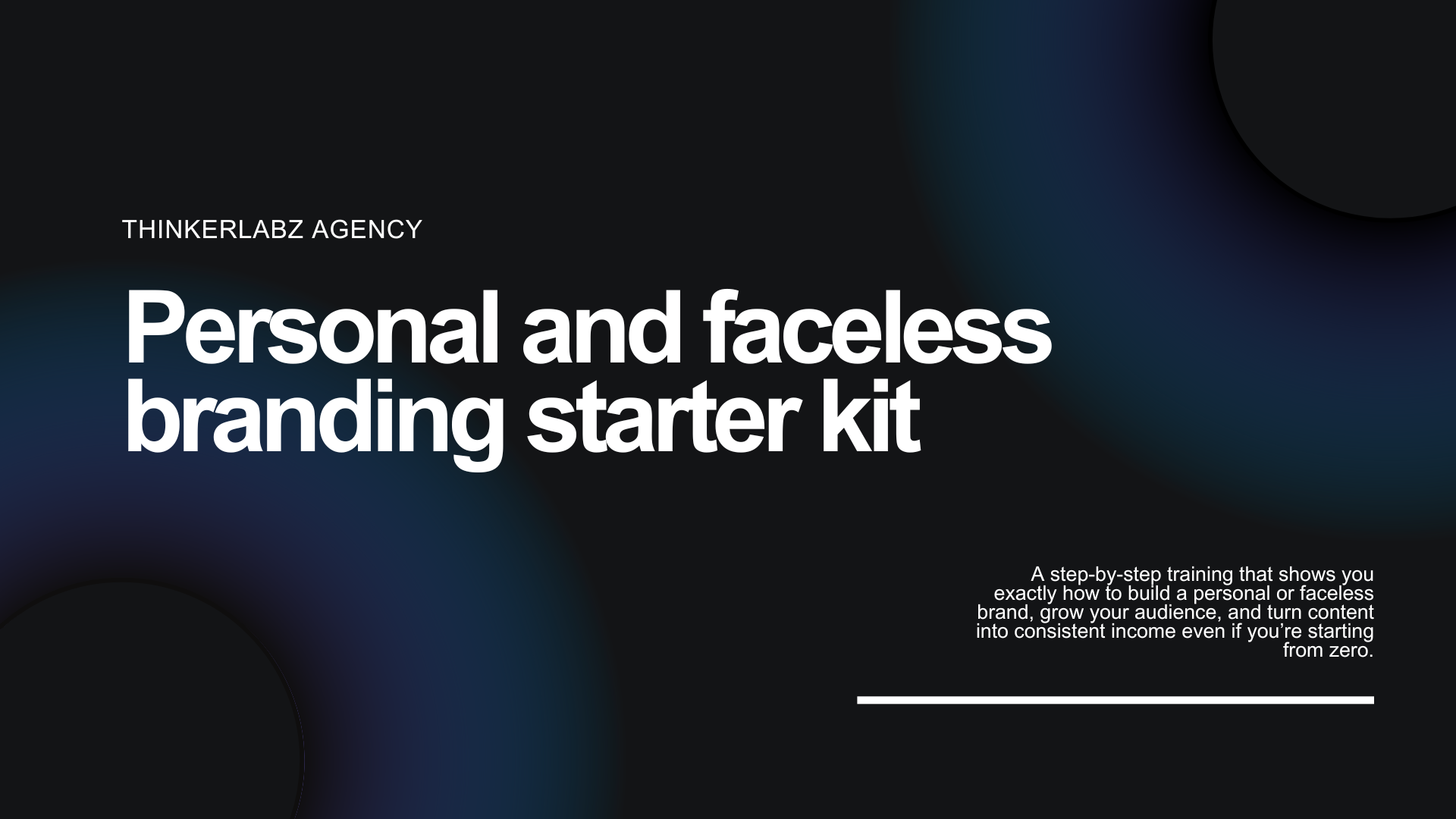 Personal and Faceless Branding Starter Kit