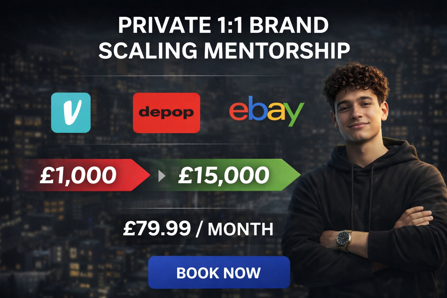1:1 Private Brand Scaling Mentorship 