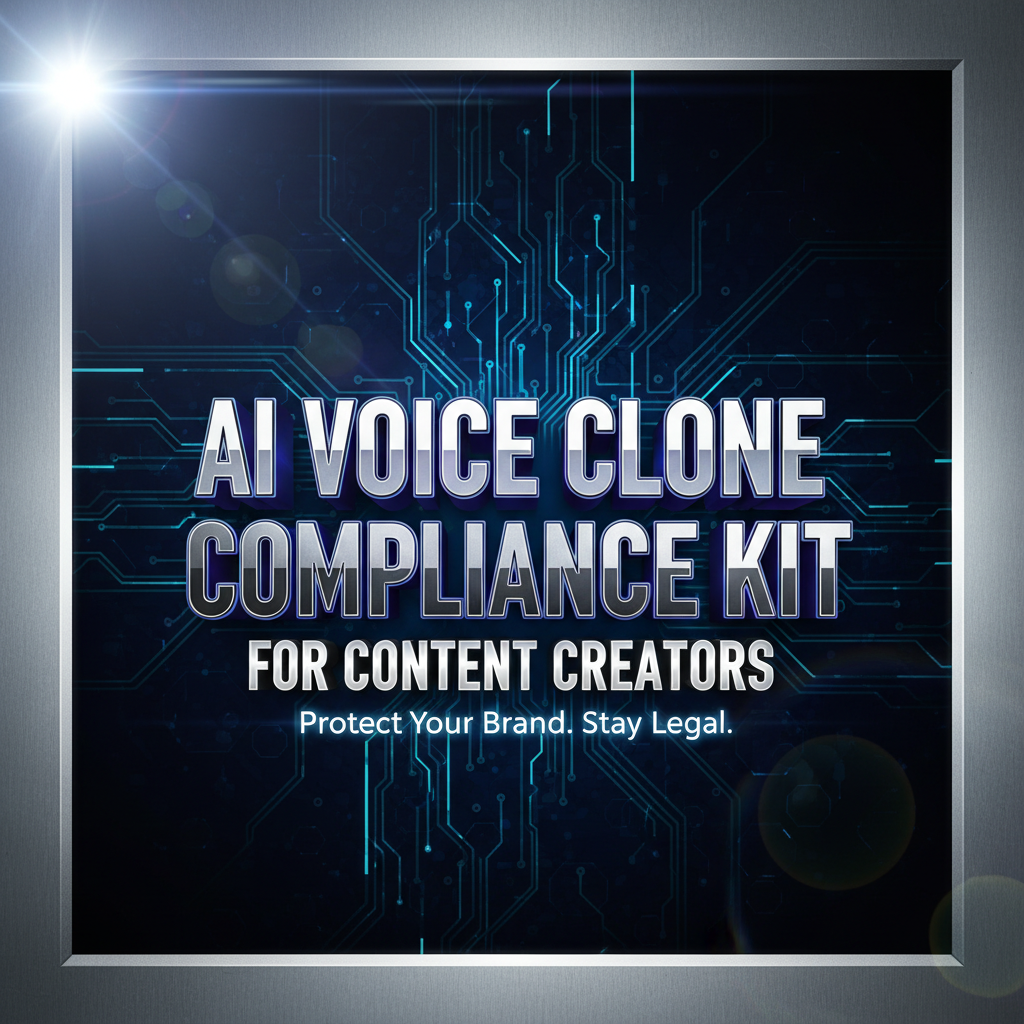 AI VOICE CLONE COMPLIANCE KIT 