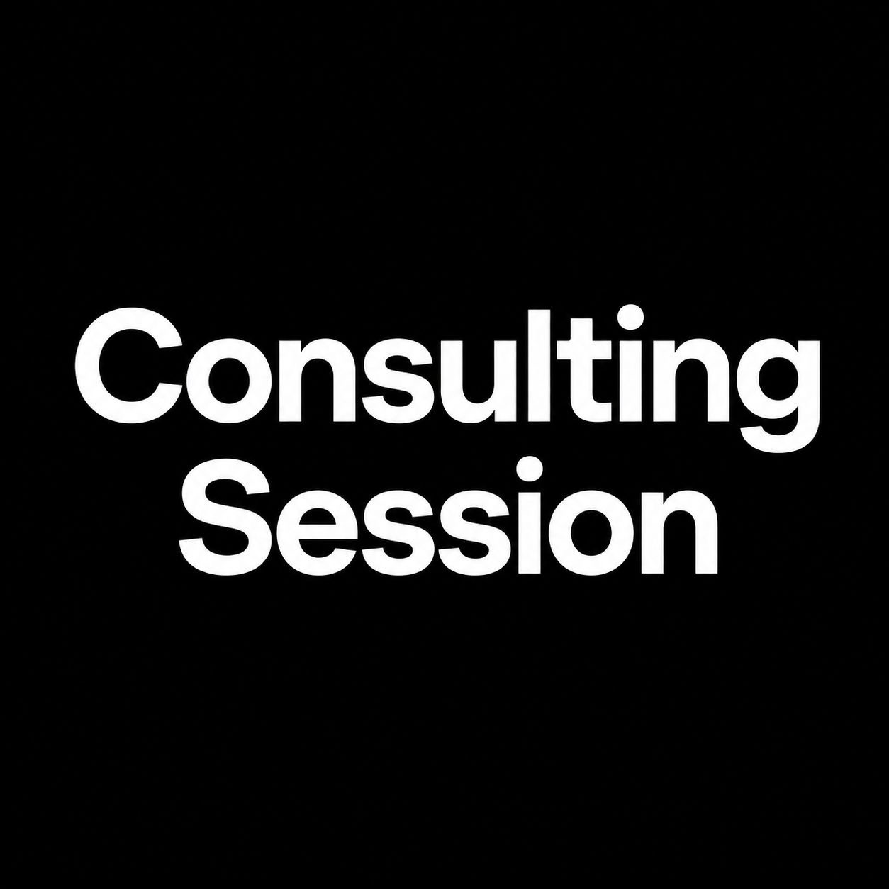 Consulting Session (45min)