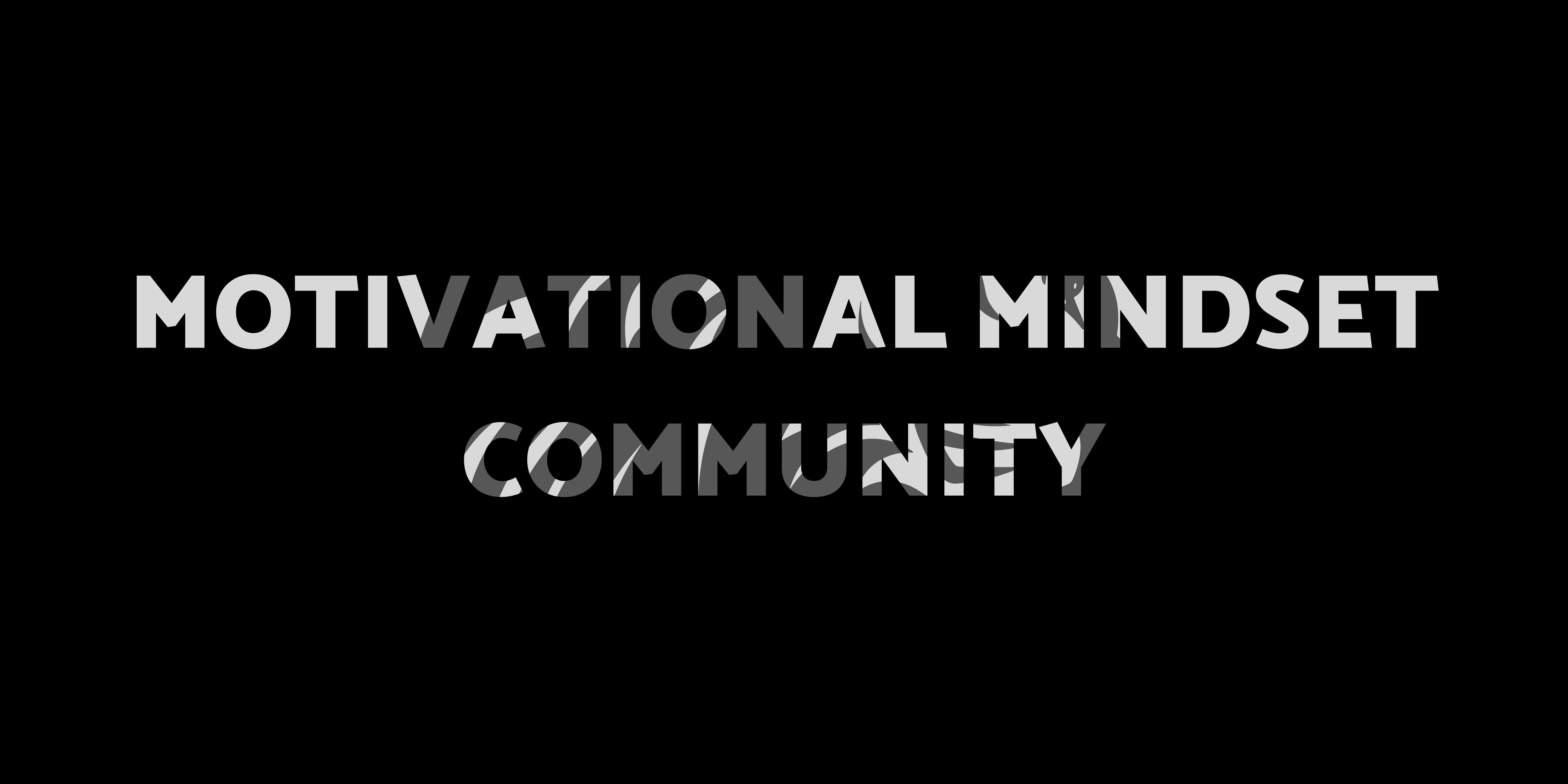 Motivational Mindset banner