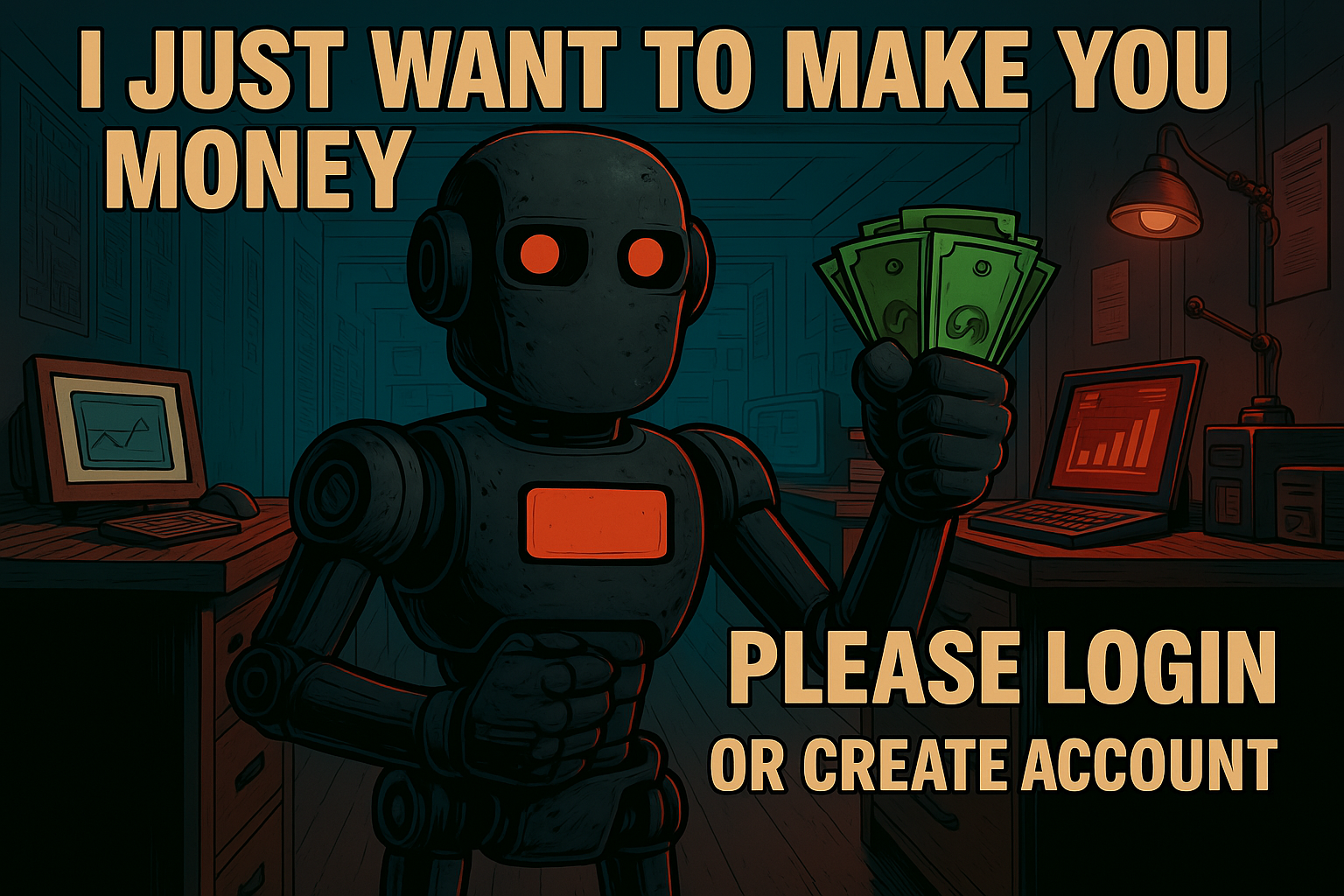 The Quick Trader marketing 