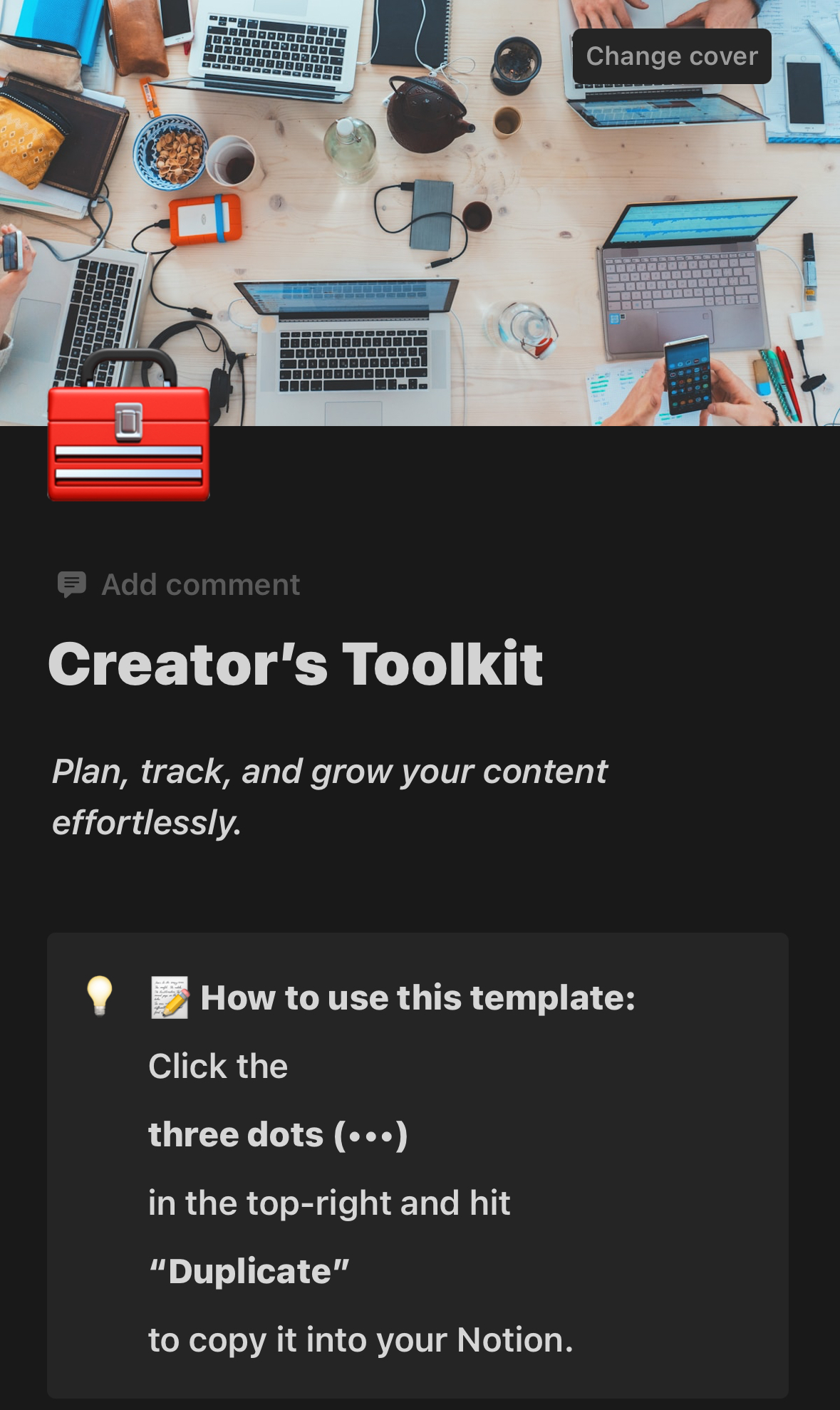 The Ultimate Creator's Toolkit