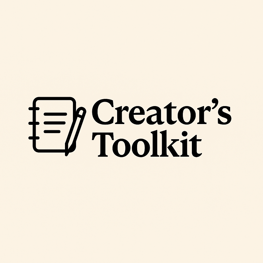 The Ultimate Creator's Toolkit