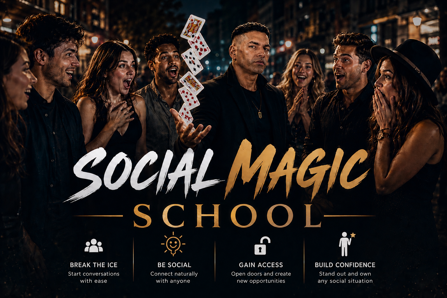 Social Magic School: The Easiest Way to Socialize