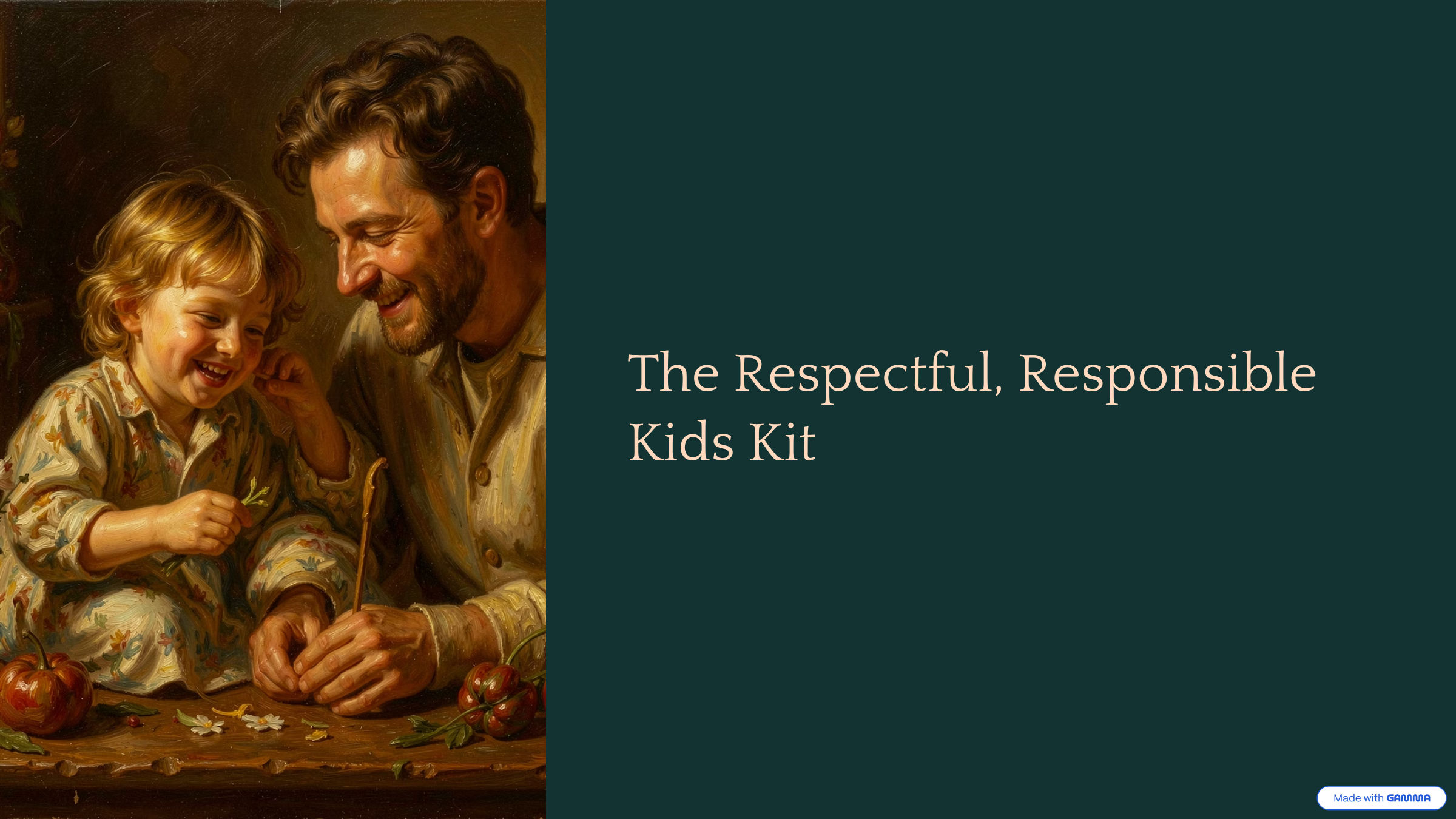 Respectful Responsible Kid Kit
