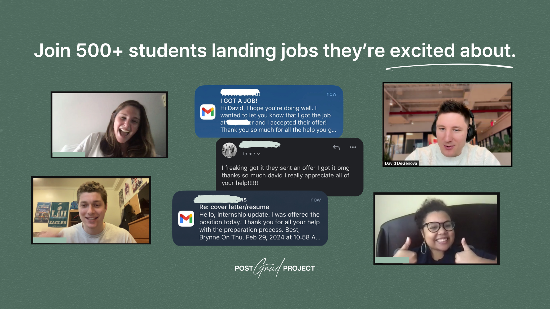 Post Grad Project banner