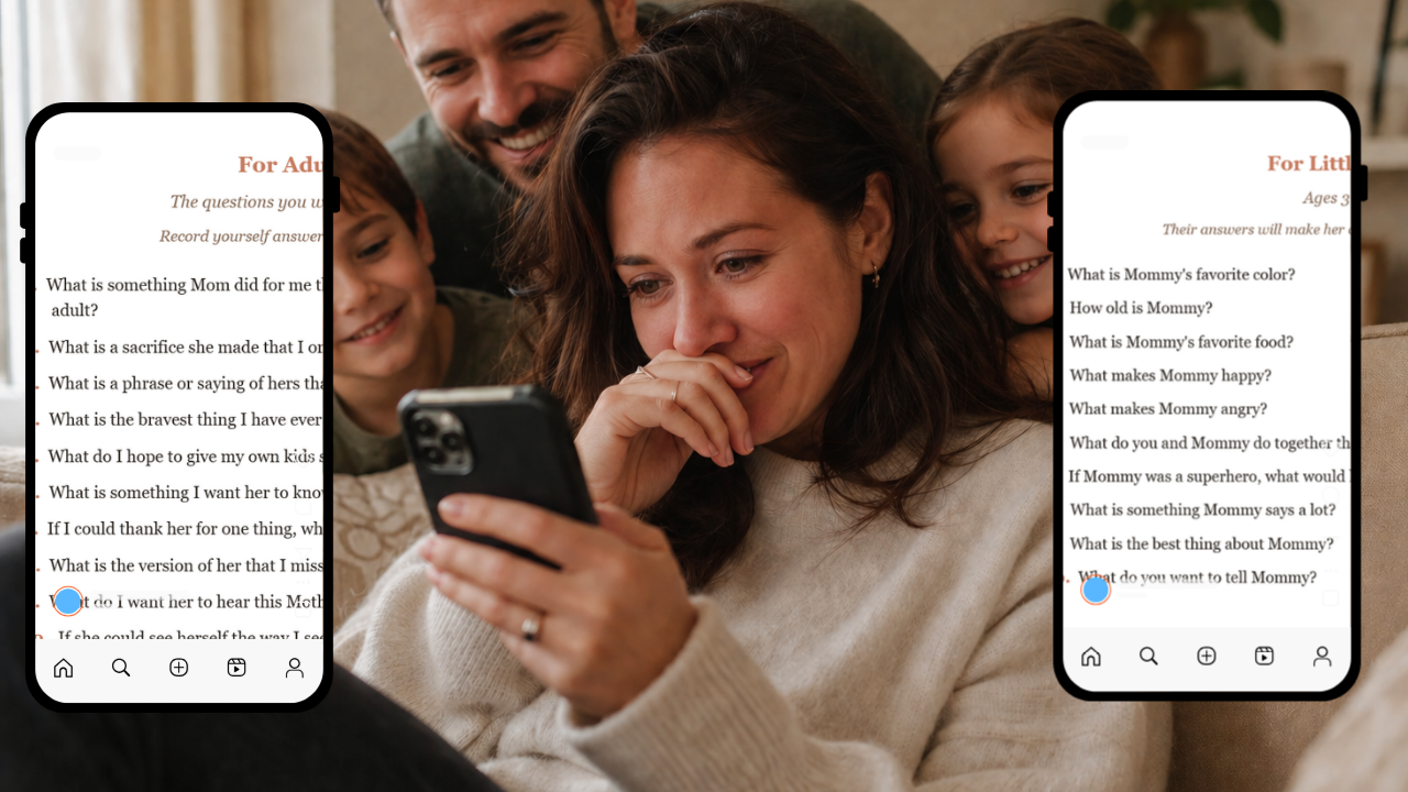 Mother's Day Questions by Ages
