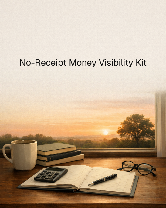 No-Receipt Money Visibility Kit