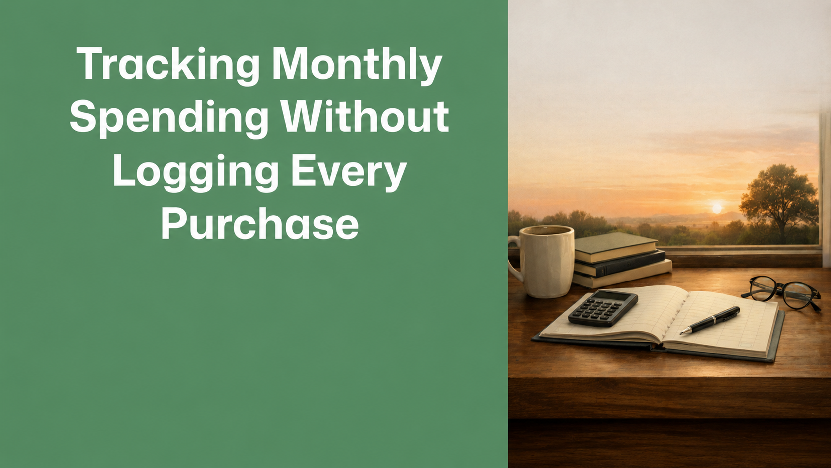 Tracking Monthly Spending Without Logging Every Purchase