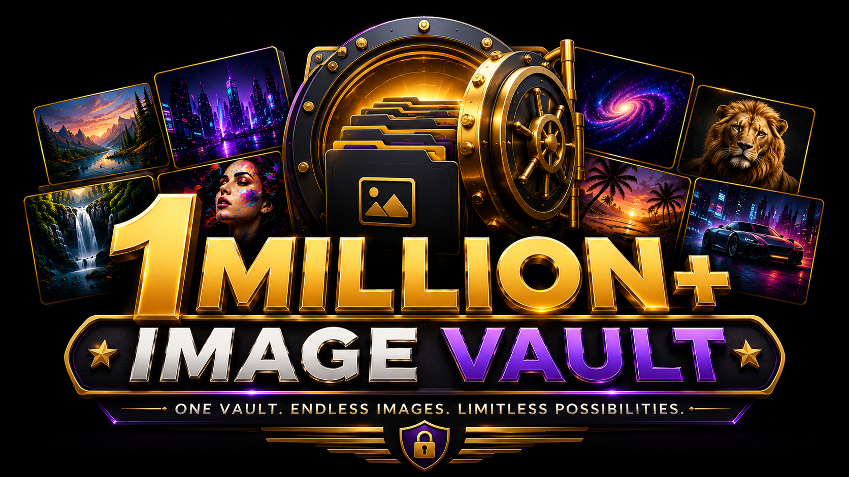 1 Million+ Image Vault.