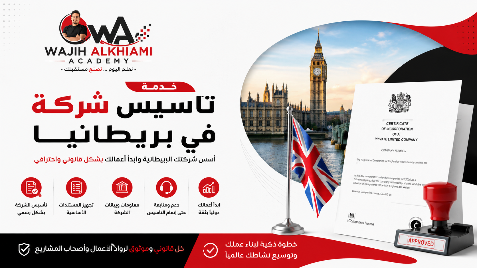 خدمة تأسيس شركة في بريطانيا