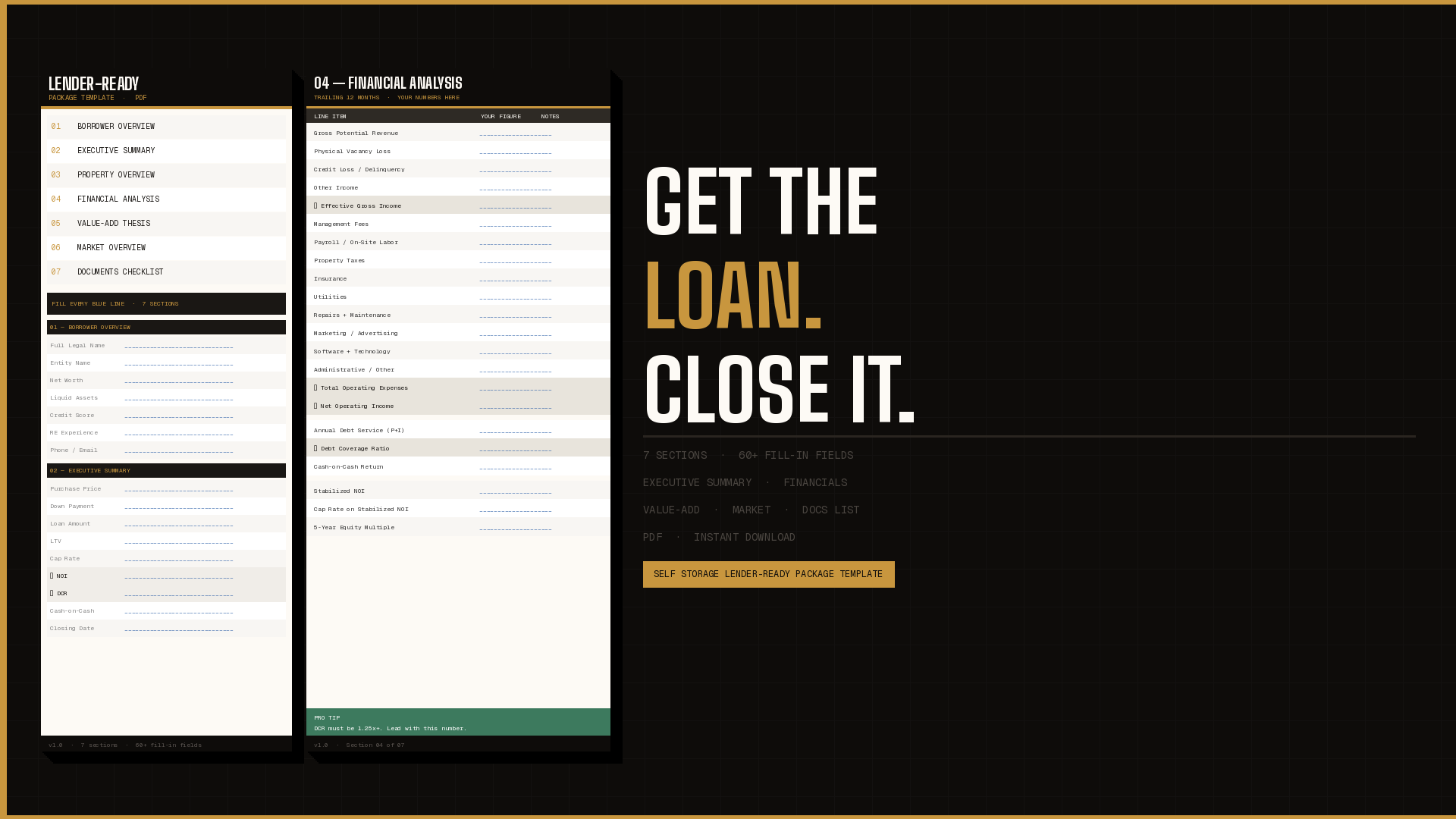 Lender-Ready Package 