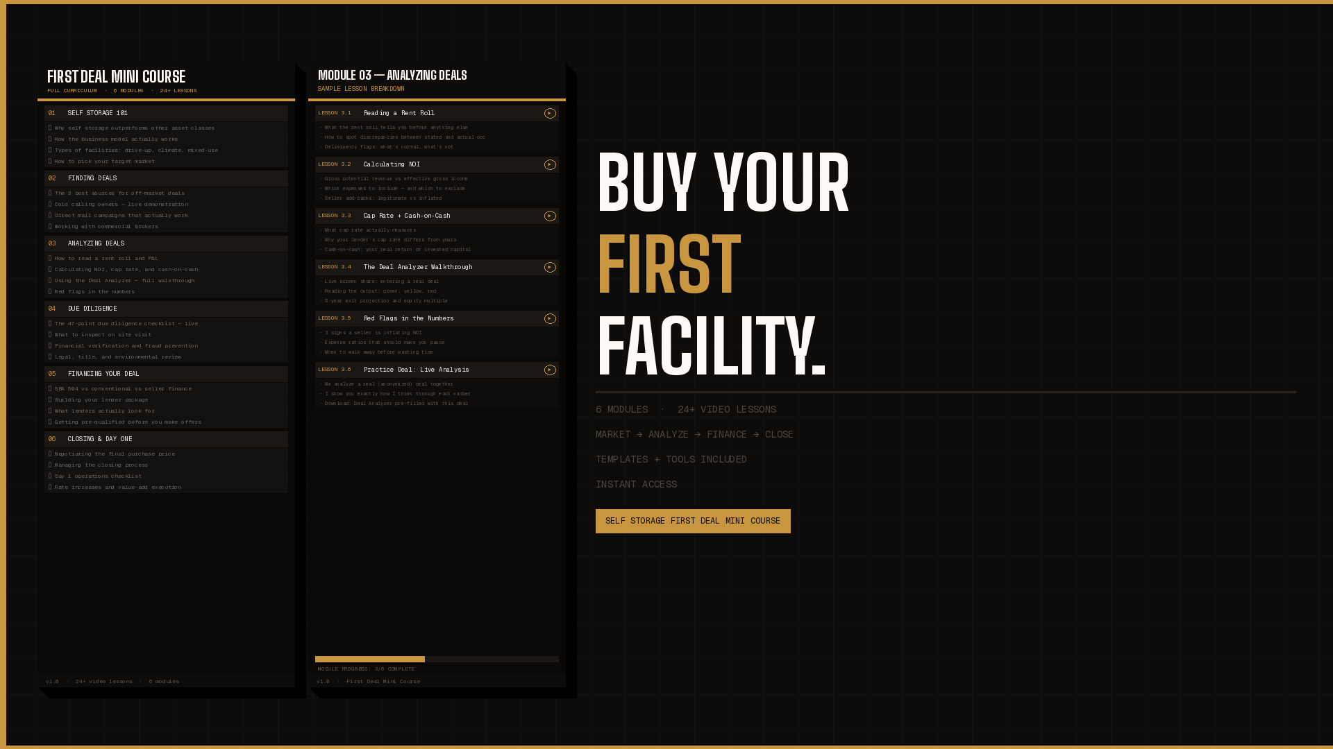 First Deal Swipe File