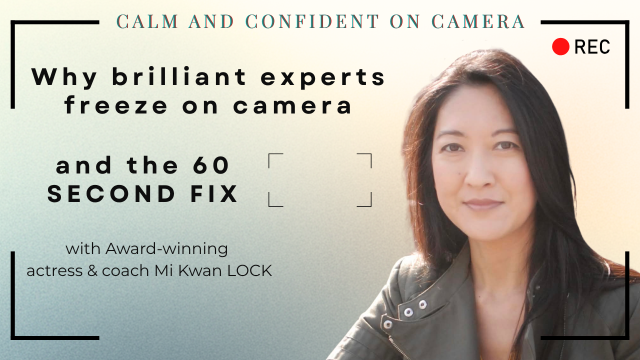 Why brilliant entrepreneurs freeze on camera (and the 60-second fix)
