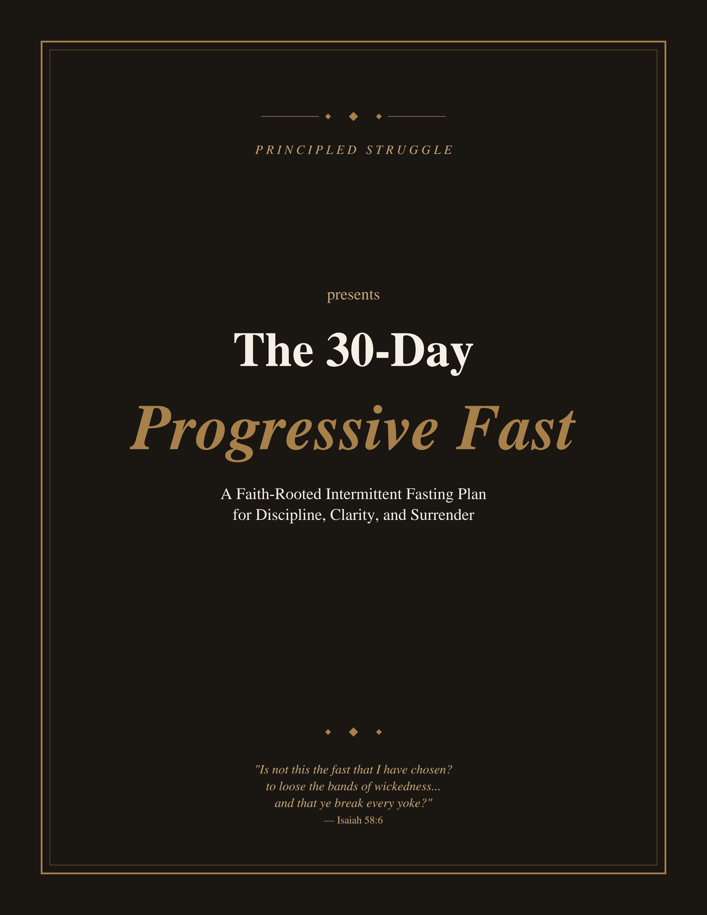30 Day Beginner Fasting Guide