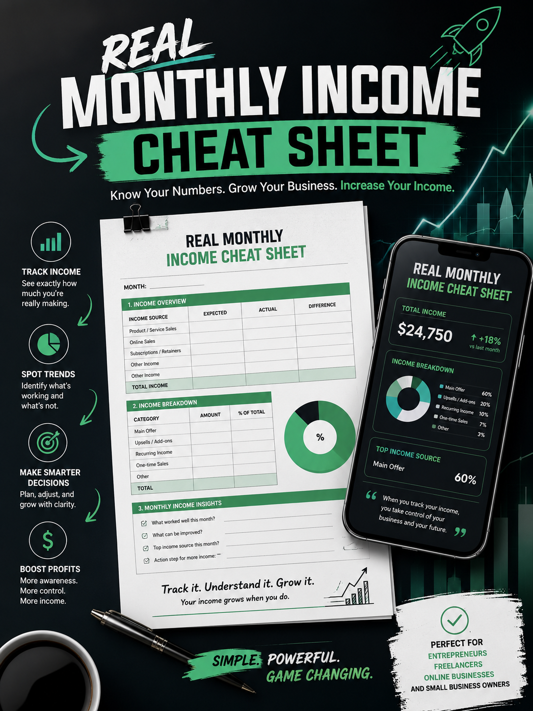 First Monthly Budget Cheat Sheet, Spend Well Without Cutting Everything