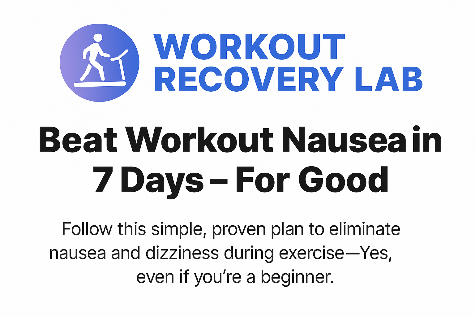 Workout Recovery Lab