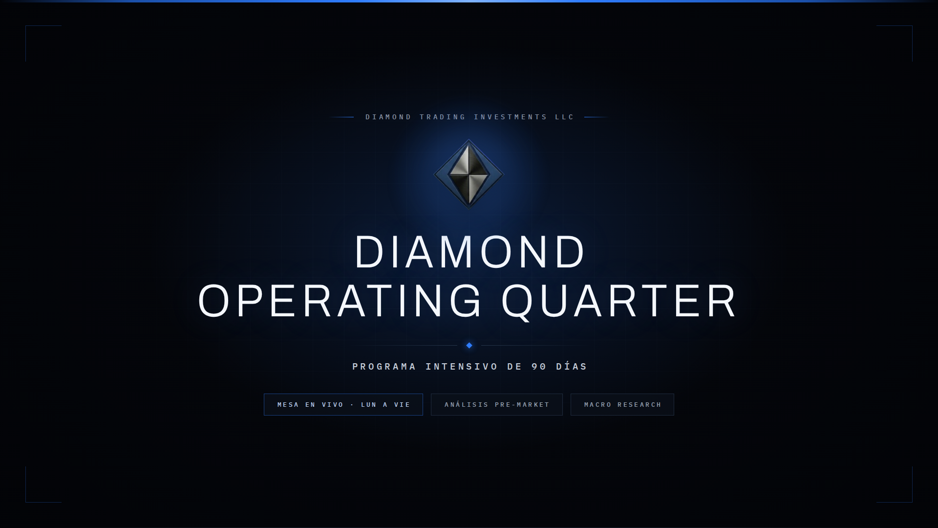 Diamond Operating Quarter
