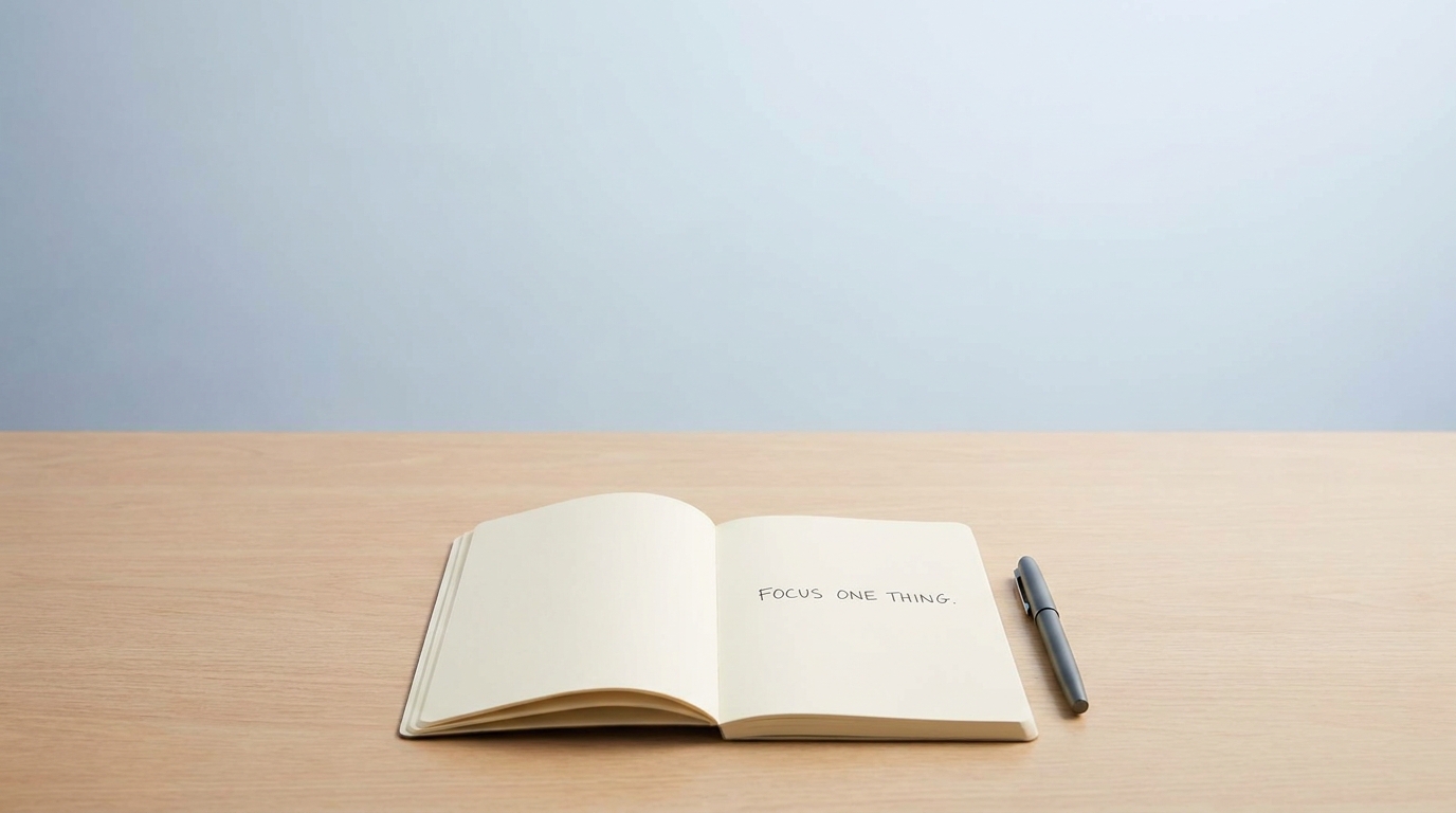 The Focus System for Overthinkers