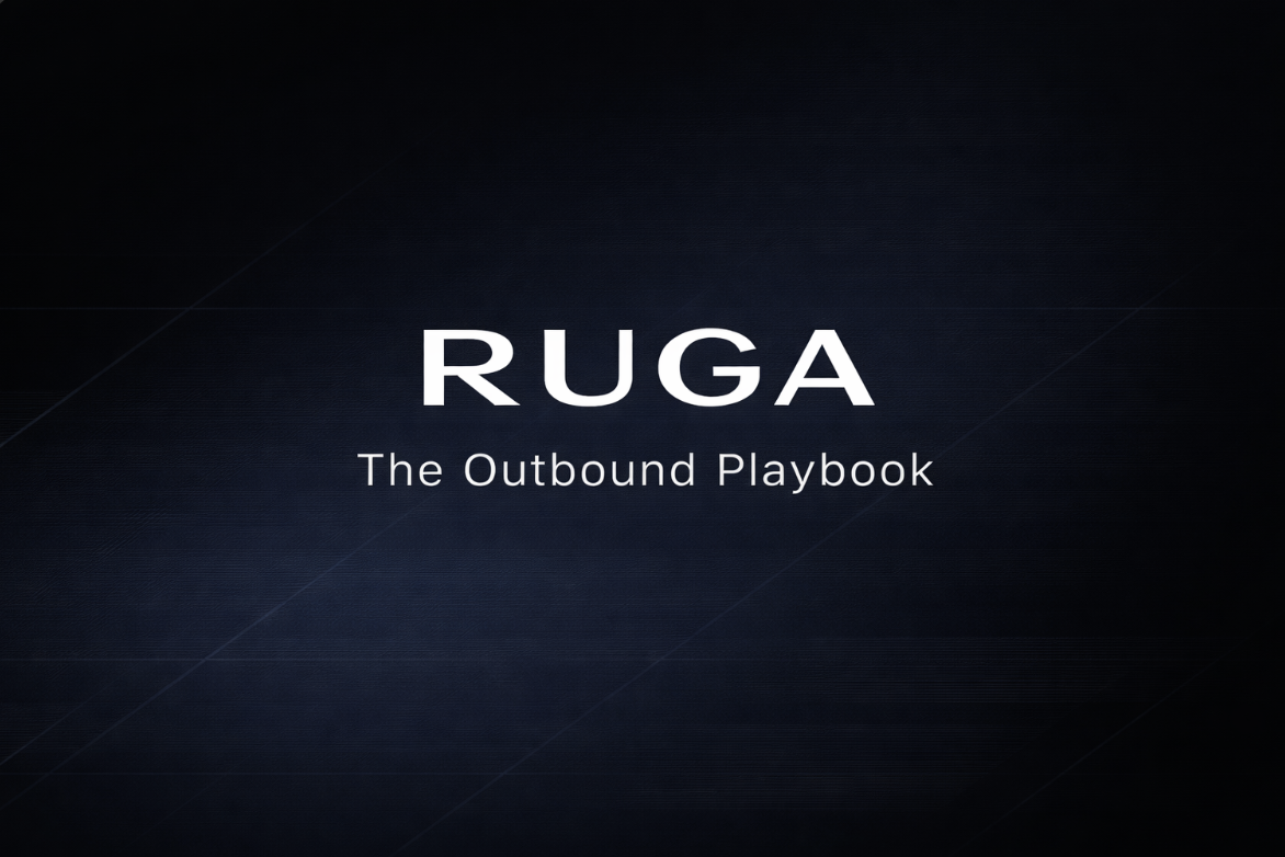 The Outbound Playbook