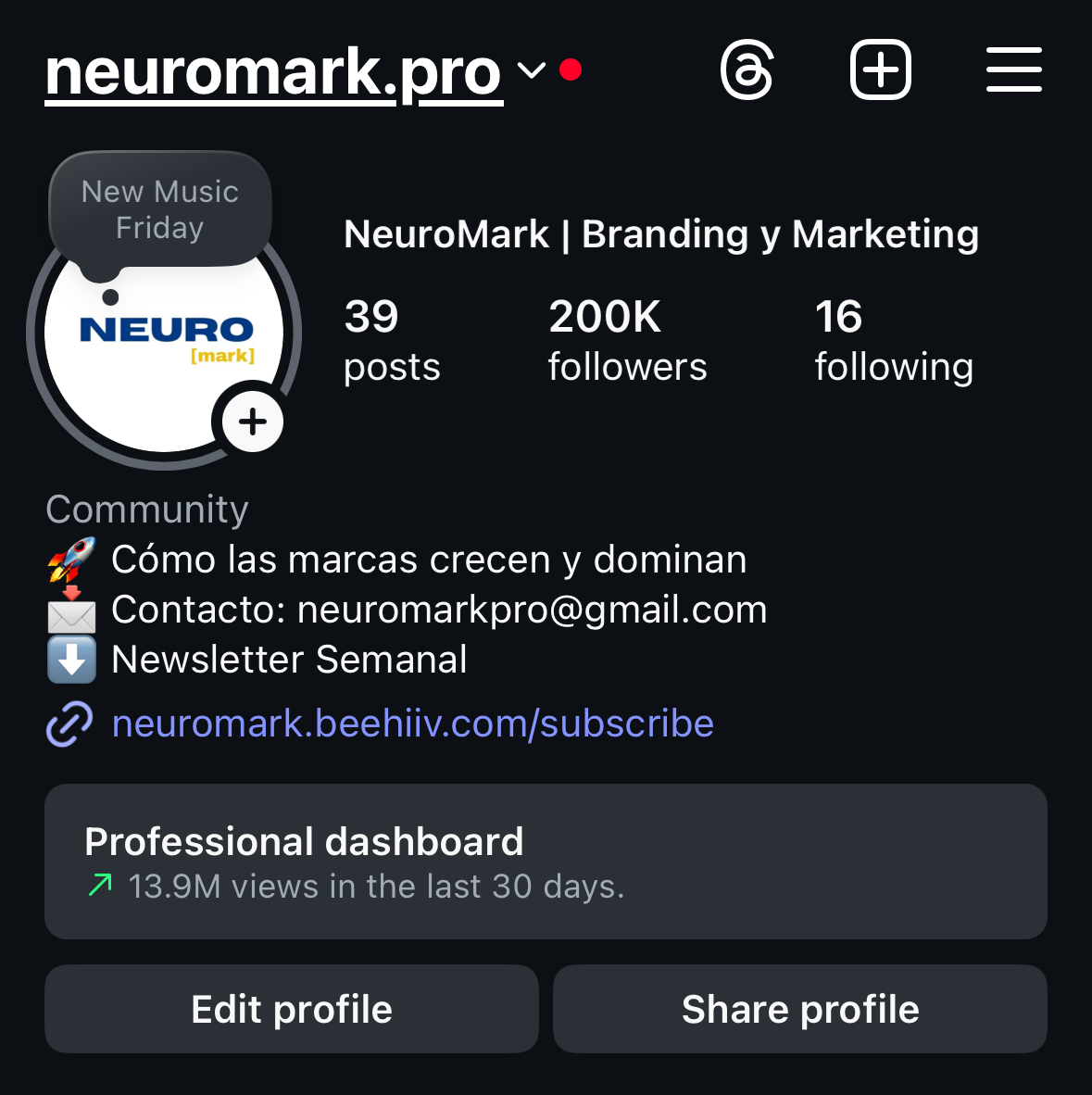 Neuro Mark Academia