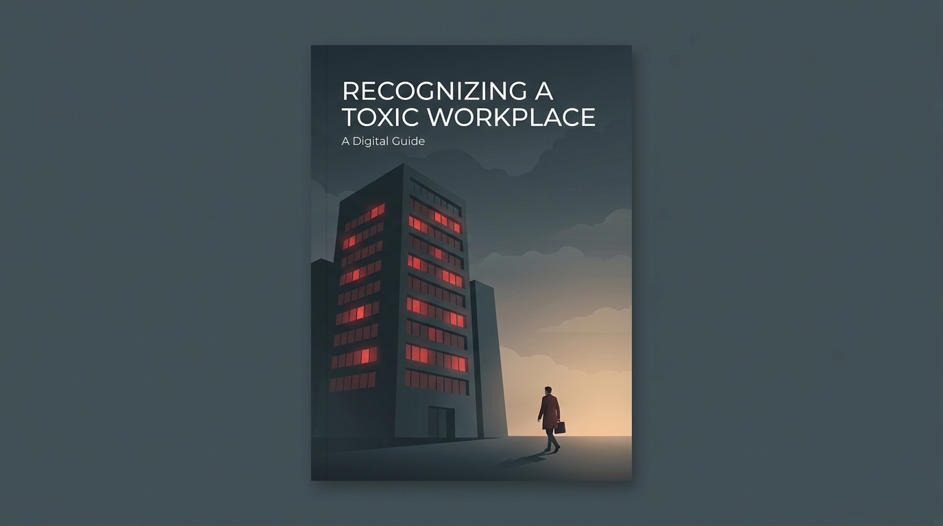 Recognising a Toxic Workplace Before It Costs You