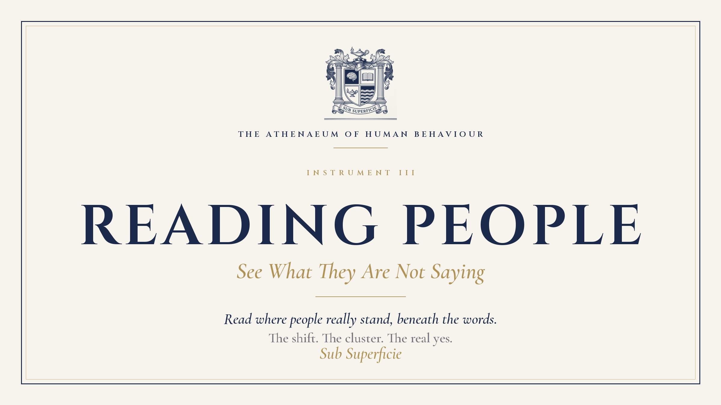 Reading People