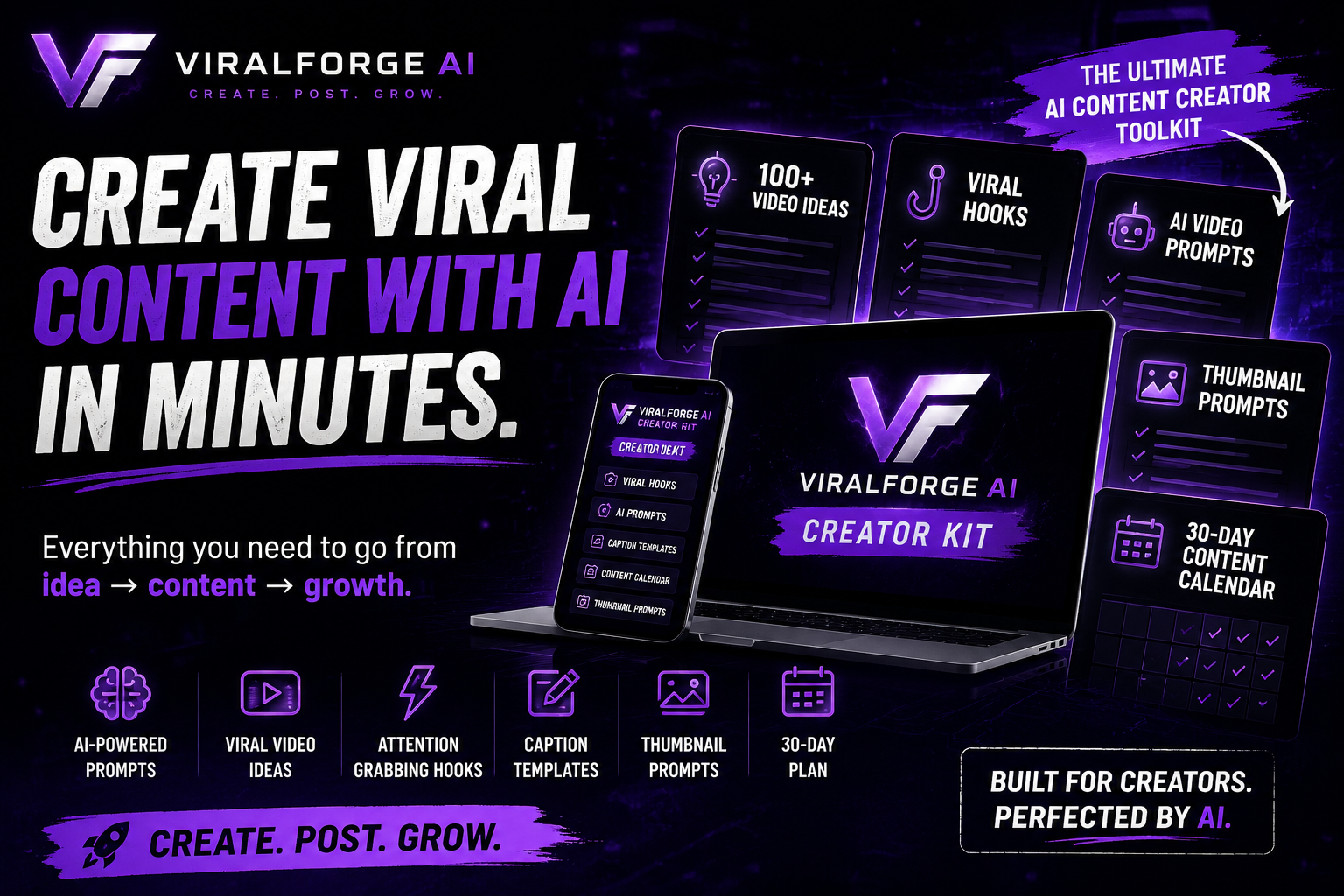 ViralForge AI Creator Kit 