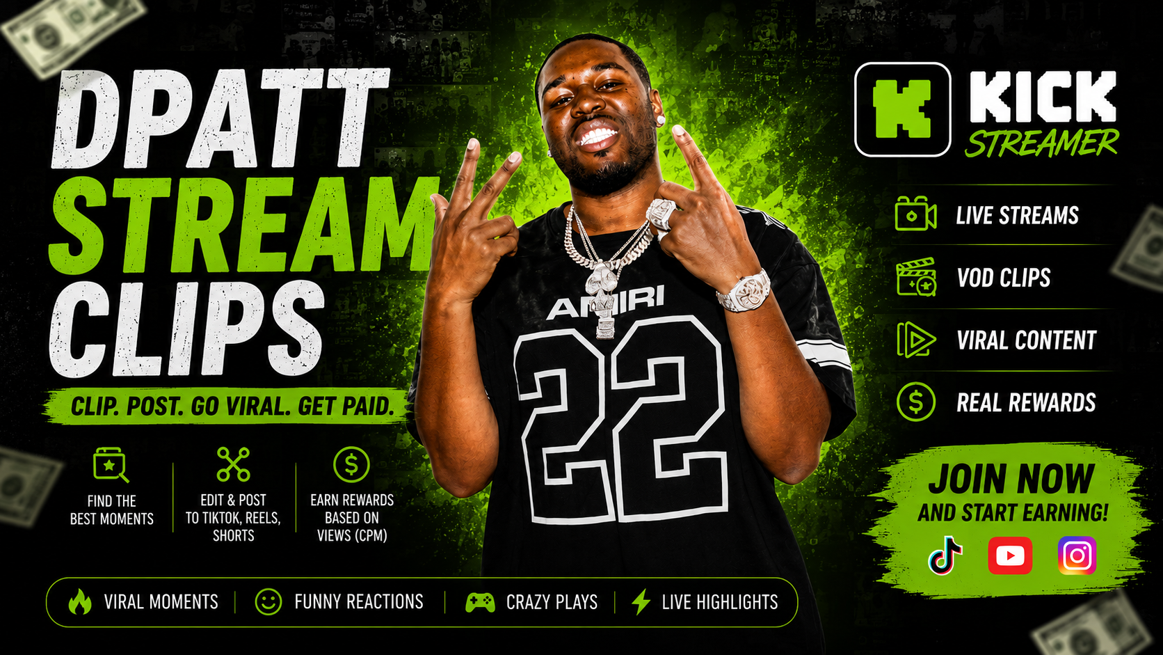 Dpatt stream clips