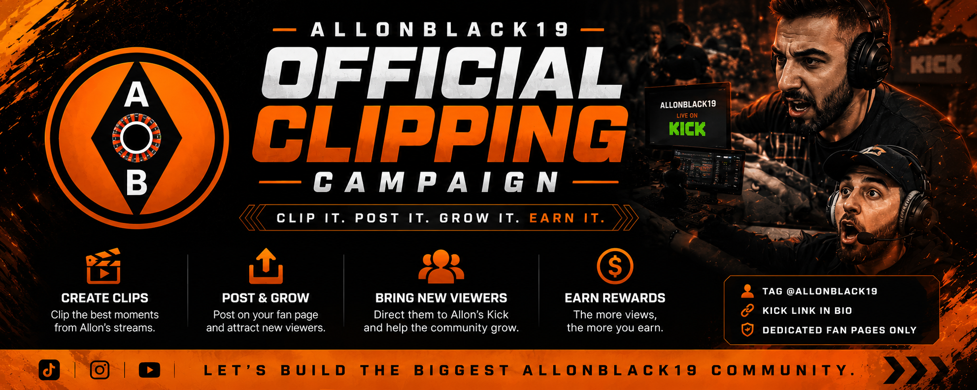 AllonBlack Clipping Campaign