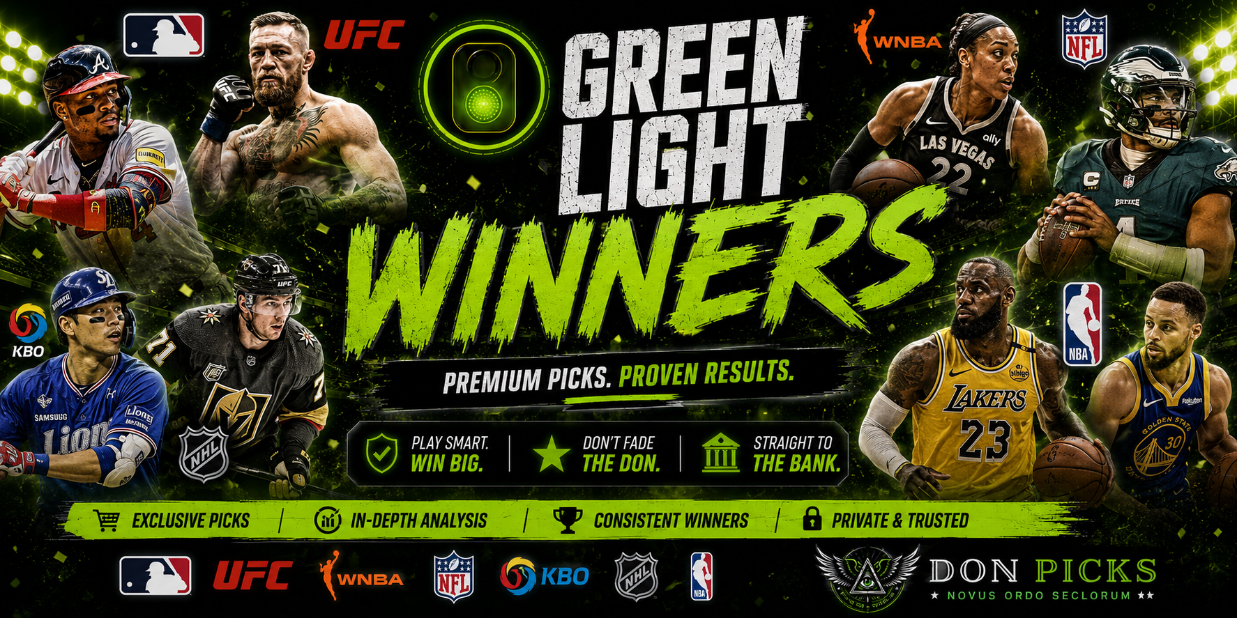 ONE YEAR PASS - ALL SPORTS/SEASONS COVERED - (STRAIGHT BETS + PARLAY)