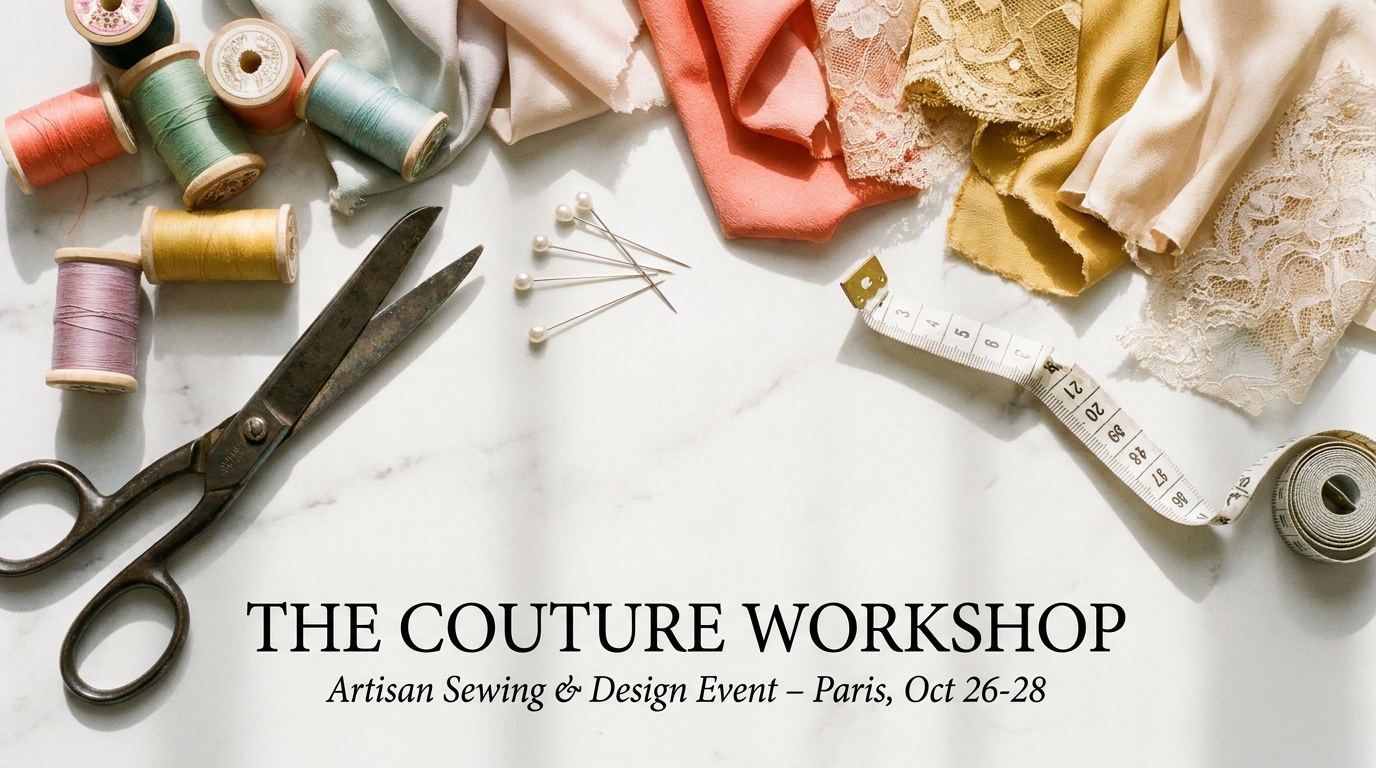 Atelier Couture — Événement Exclusif