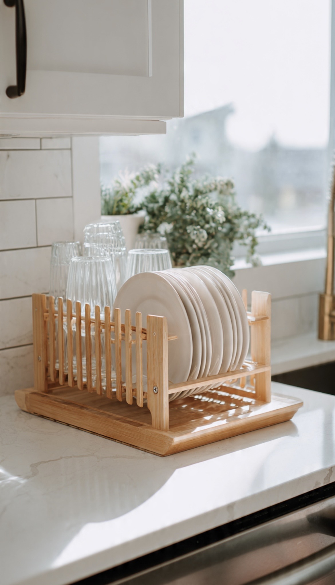 Eco Bamboo Dish Drying Rack