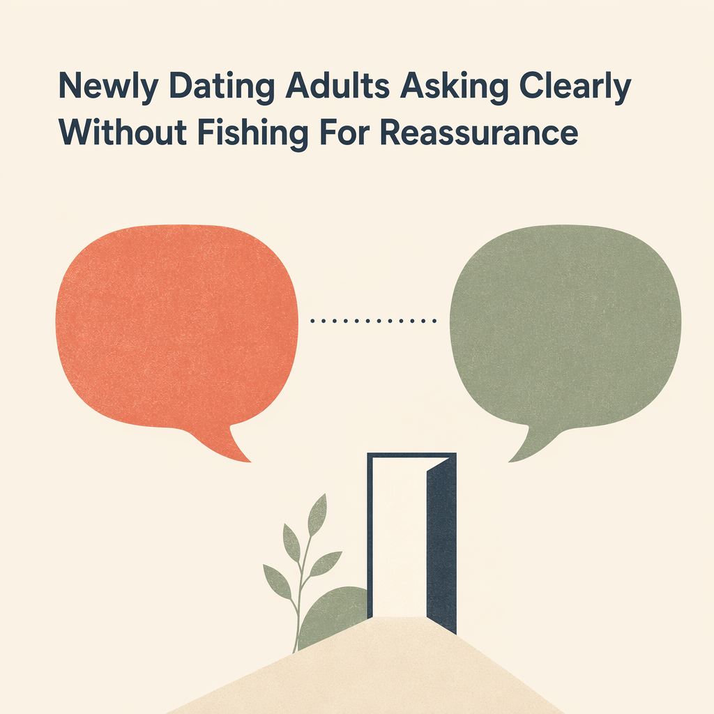 Newly Dating Adults Asking Clearly Without Fishing For Reassurance Ebook