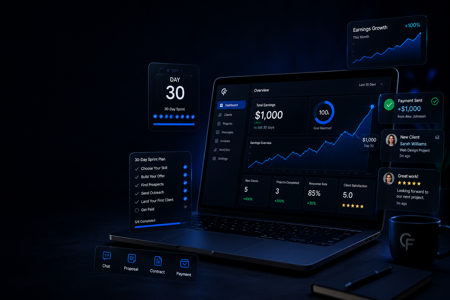 The First $1,000 Freelance Sprint