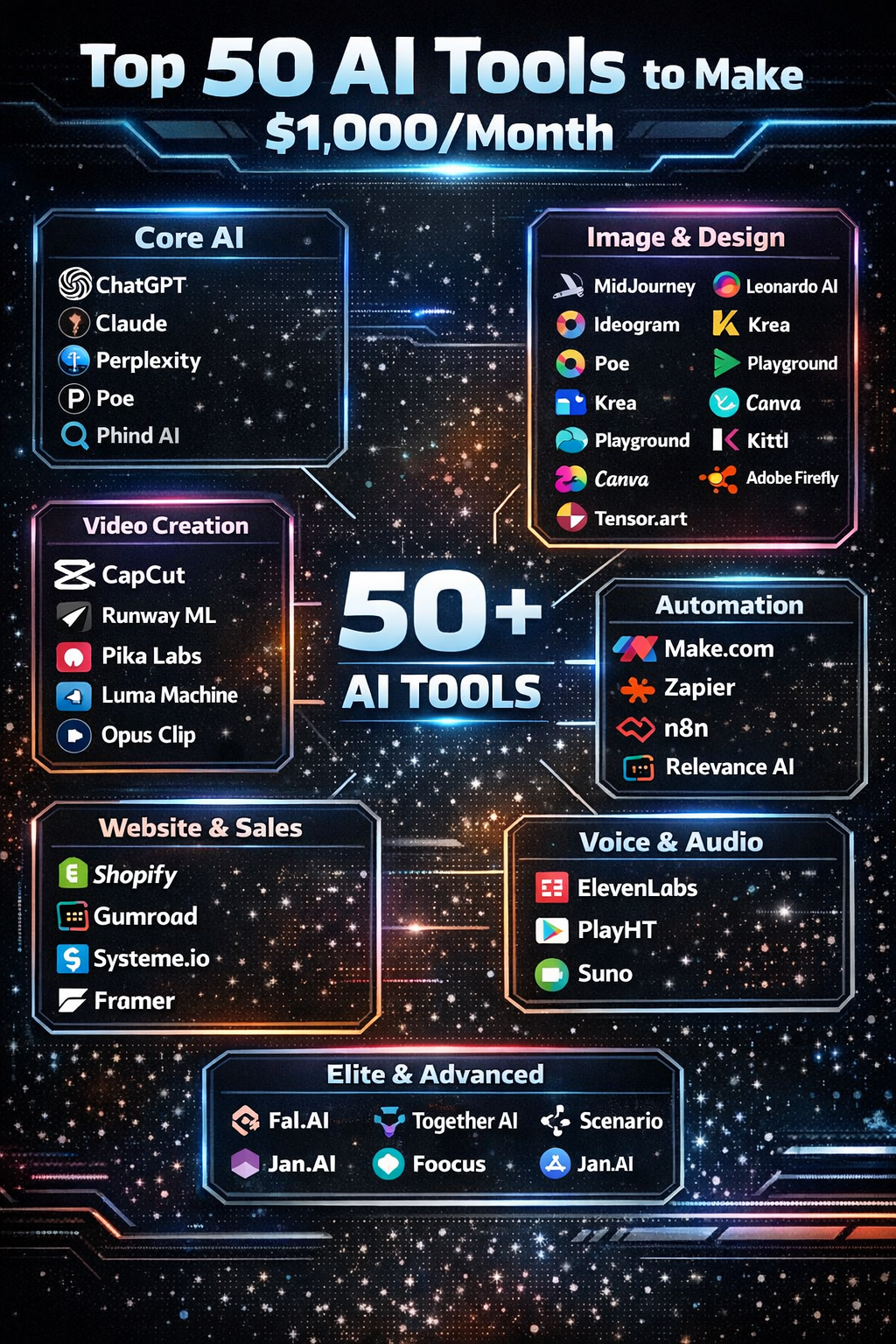 AI Tools to Make First $1000