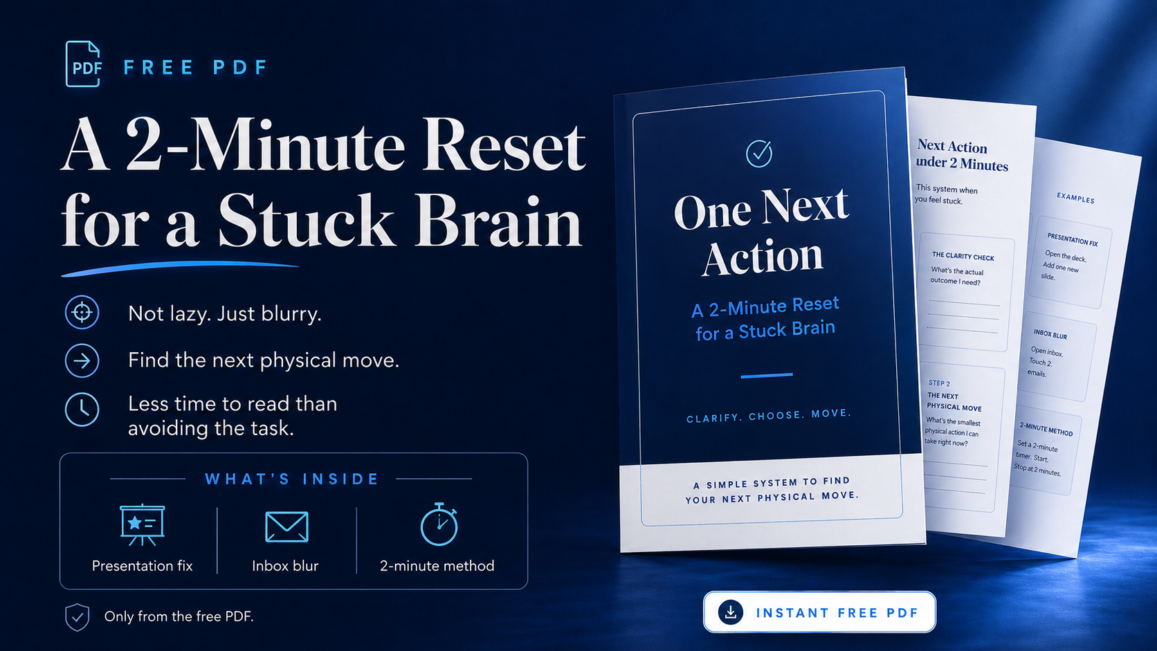 The 2-Minute Catch — Fix the Moment Before It Spreads
