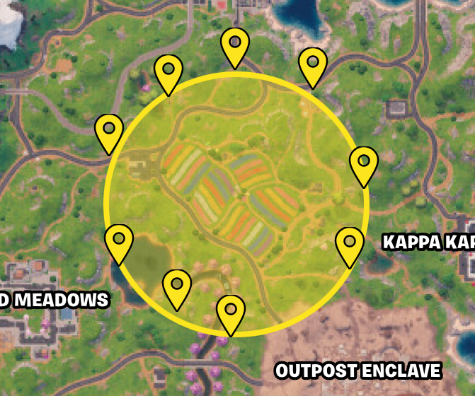 Fortnite drop maps