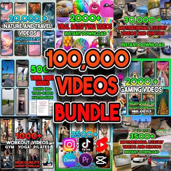 100K Viral Video Mega Pack